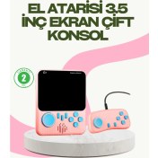 Resim 666 Oyunlu Retro Game Console – Tv ve Çift Gamepad Desteği 