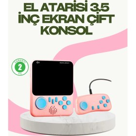 Resim 666 Oyunlu Retro Game Console – Tv ve Çift Gamepad Desteği 
