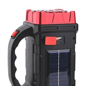 Resim Powermaster HB-1678 Solarlı USB Çıkışlı Şarjlı 38 Watt Kamp Feneri 