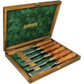 Resim Narex 853250 Premium Cilalı Düz Iskarpela Seti 