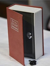 Resim Mobee 3d Kitap Şeklinde Gizli Kasa Kumbara 