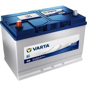 Resim Varta G8 12V 95 Ah 830A Blue Dynamic Akü (Üretim Yılı: 2024) 