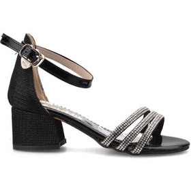 Resim TRENDYSHOSE 04611 Kız Çocuk Taşlı Sandalet 