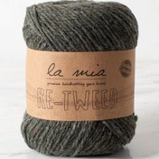 Resim La Mia Re-Tweed Yeşil Melanj El Örgü İpi - L131 - 34405 