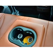 Resim ETİK AKSESUAR Punch nakışı car coasters /araç içi bardak altlığı 2 li takım / bardak altlığı 