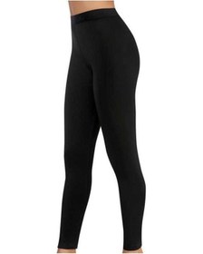 Resim Bonbonetti Bayan Termal Tayt Termal Içlik Kadın Tayt Termal Çorap Hediyelisiyahl Siyah 
