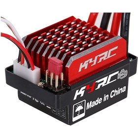 Resim Geeksen 1:10 Rc Araba İçin 60a Çift Yönlü Fırçalı Esc, Fren Ve Xt60 Bağlantı, Su Geçirmez Soğutma Sistemi 