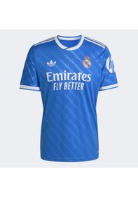 Resim Adidas Jv5845 Real 3 Jsy Erkek Real Madrid 25-26 Üçüncü Forma Mavi 