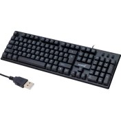 Resim Lennox LX-801S USB Kablolu Klavye 