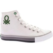 Resim Benetton Bn-30552 Erkek Spor Ayakkabı BN-30552-R0219 Beyaz - Gri 