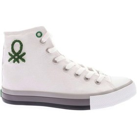 Resim Benetton Bn-30552 Erkek Spor Ayakkabı BN-30552-R0219 Beyaz - Gri 
