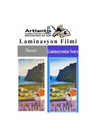 Resim Laminasyon Filmi Parlak A4 50 Li 1 Paket 125 Mikron Laminasyon Kaplama Pvc Kaplama Poşeti 50 Adet Beyaz 