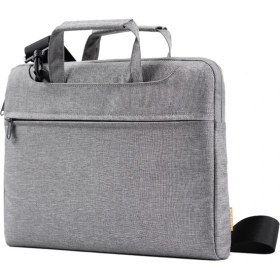 Resim Pofoko A500 13.3 İnç Laptop Çantası Gri (Yurt Dışından) 