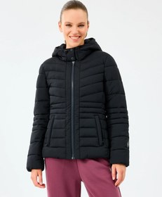 Resim Skechers Fitted Hoodie Puffer Kadın Mont 