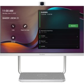 Resim Yealink Deskvision A24 Akıllı Dokunmatik Ekranlı Microsoft Teams Uyumlu 4K Kameralı Toplantı Monitörü 