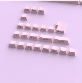 Resim 131 Tuş Keycaps Abs Tuş Takımı Yan Tuş Harf Mekanik Klavye Keycaps 
