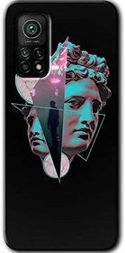 Resim MRCİLETİSİMmrc-129224 Heykel Kılıf Kapak Hayalet Ekran Yandan Gözükmez Xiaomi Mi 10T ile uyumlu 