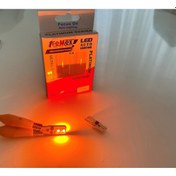 Resim Femex T10 3030 Chip 4smd 250 Lumen Turuncu Led Ampul 