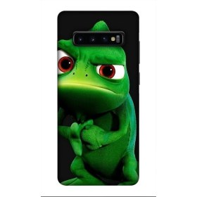 Resim Zipax Samsung Galaxy S10 Plus Kılıf Baskılı Desenli Silikon Kılıf A++-7014 