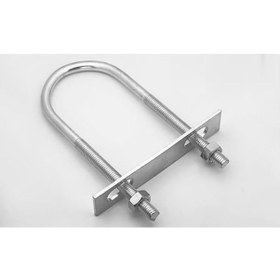 Resim U Civata, Karşılık Demiri + Somunlu - M6x30 - 2 Set - 