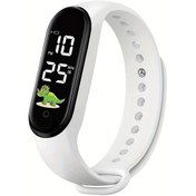 Resim Gaojunshop01 Sevimli Dinozor Led Spor Ve Günlük Kullanım Saati Açık Yeşil Diğer 
