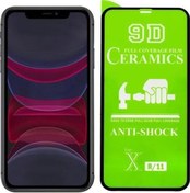 Resim Iphone 11 Seramik Tam Çerçeveli Nano Esnek Ekran Koruyucu 