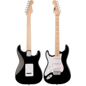 Resim Midex Rph-31wb Solak Elektro Gitar Seti Maple Klavye Strat Kasa Sss Manyetik 