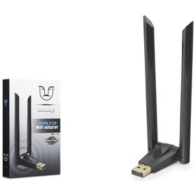 Resim Nonap W136 Usb Wifi Adaptörü 300 Mbps Dahua Hkvision Dvr Uyumlu Siyah 
