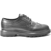 Resim Onlo Ayakkabı MN.1096 Hakiki Deri Siyah Bağlı Oxford Erkek Ayakkabı 