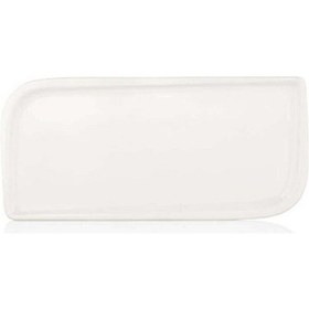 Resim By Bone Ar-40-dt Arel 40 Cm Dikdörtgen Tabak-beyaz Porsel 6 Adet-102561 