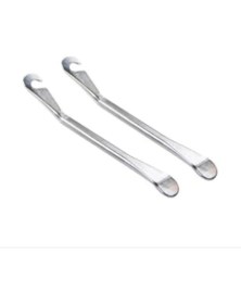 Resim ÖREL Bisiklet Bisiklet Lastik Sökme Levyesi Aparatı Metal Demir Levye / 2 Adet Demir Levye Seti 