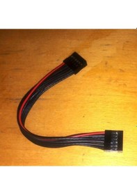 Resim Devredünyası Uzatma Kablosu 10Cm - 2X6 Dişi Dişi Konnektör 