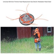 Resim Lemestar Evrensel Uyumlu Gazlı Çim Biçme Makinesi Yedek Başlığı, 2 Si 1 Arada Tasarım İle Pratik Kullanım 