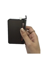 Resim Çakmak Tabaka Kısa Sigara Çıkaran Çakmaklı Tabaka 
