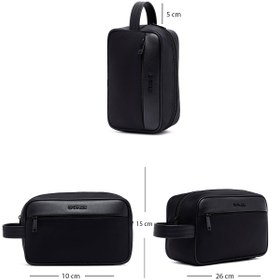 Resim D-Pack Erkek Siyah Kumaş Mini El Çantası - Siyah / 00 