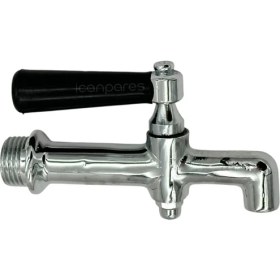 Resim Parmis Semaver Musluk Göstergesiz, Dıştan Dişli, Demir, Kazan ve Kahveci Musluğu 10,8x6,5cm - 2cm Dişli 