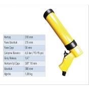 Resim Unoair Havalı Silikon Tabancası UNAT6040 