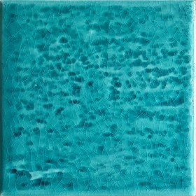 Resim Can Seramik - 13*13 Cm. Turkuaz Çini Karo (5 Li 1 Paket) 