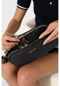 Resim Just Polo Kadın Günlük Kullanıma Uygun Su Geçirmez Lüks Ve Şık Omuz Çantası Shoulder Bag Siyah 