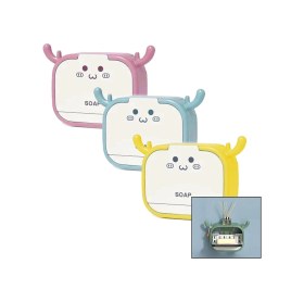 Resim Aç Kapa - Figürlü Sabunluk Kutusu - Askılık Kahverengi 