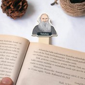 Resim Tolstoy Esprili Çubuk Kitap Ayracı 