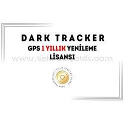 Resim Dark Tracker GPS 1 Yıllık Yenileme Lisansı (İlk alındığında 1 Yıl Ücretsiz Kullanım Mevcuttur.) 