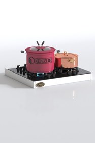 Resim Kenzlife Ankastre Modülü Kabini Lutetyum Byz Ocak Altı Tezgah Aparatı 