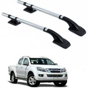Resim ISUZU DMAX 2012-2016 ARA ATKISIZ TAVAN ÇITASI PORT BAGAJ NİKEL 