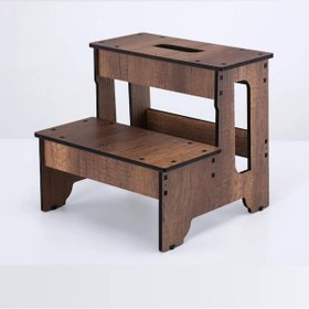 Resim İki Basamaklı Tabure, Yatak Taburesi, Mutfak, Banyo Basamak 