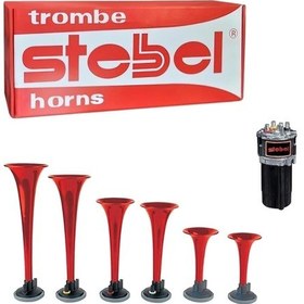 Resim Oto Havalı Korna Baba Melodili 6 Borulu 12 Volt Italyan 