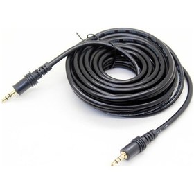 Resim 3.5 Mm Stereo Erkek Ses Aux Kablo 10 Metre 