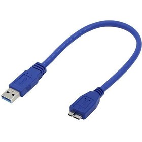 Resim Usb 3.0 Taşınabilir Harddisk Micro B Harici Disk Kablosu 30 CM 
