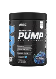 Resim Applied Nutrition Abe Stim Free Pump Preworkout Energy & Strength With Citrulline Creatine Beta Alanine 40 Servis Mavi Ahududu 