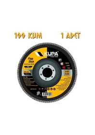 Resim Kupa Katlı Flap Disk Zımpara A100 Kum 